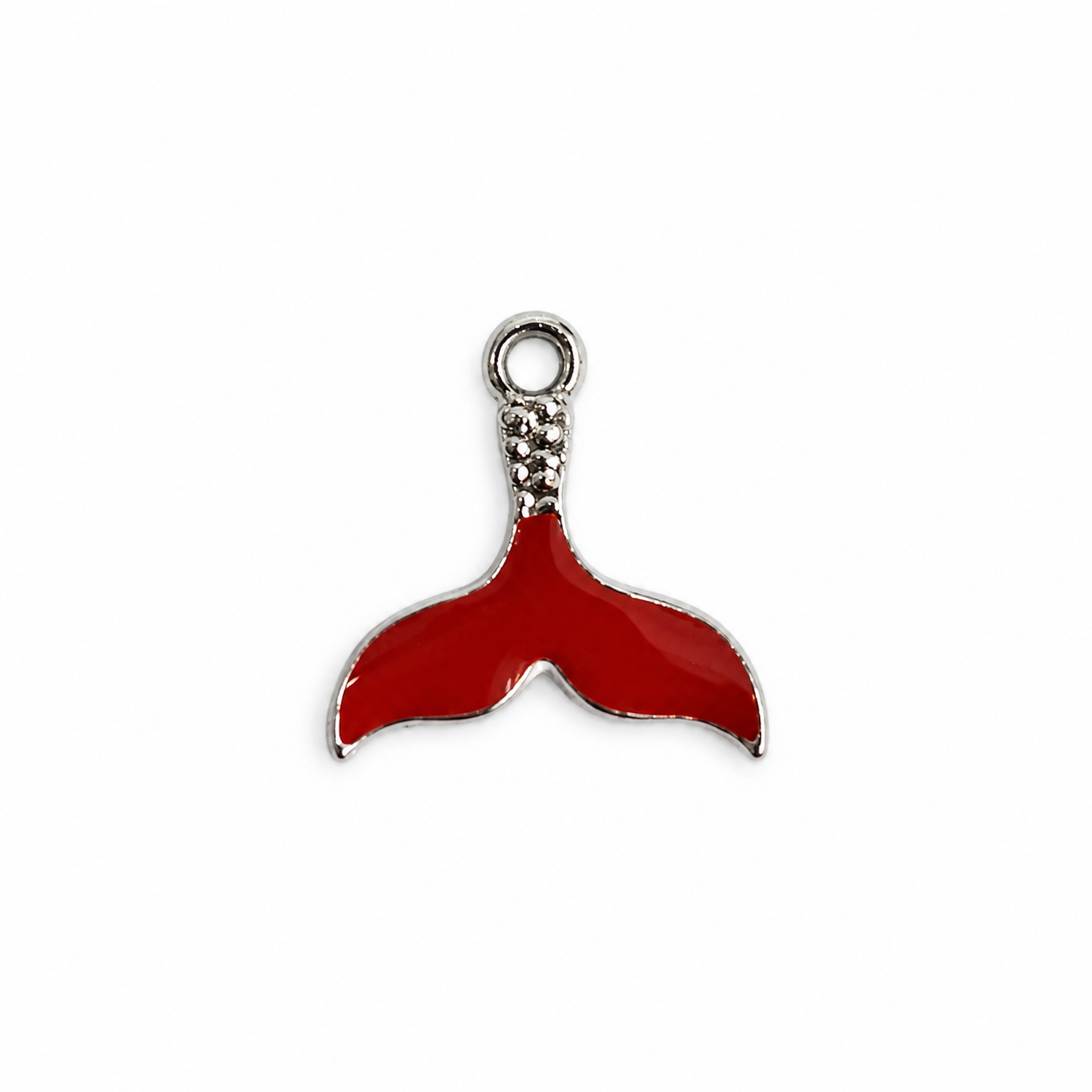 file_000000009558820aa4c3dc5871ef2660 پلاک آویز طرح دم وال رنگ قرمز نقره ای کد ۲۰۱۶ - تصویر 1